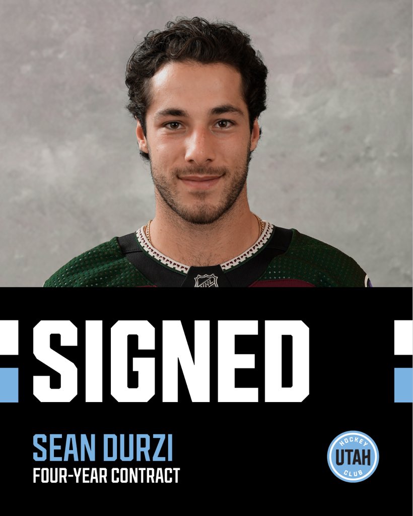 Utah Signs Sean Durzi to Four-Year Contract