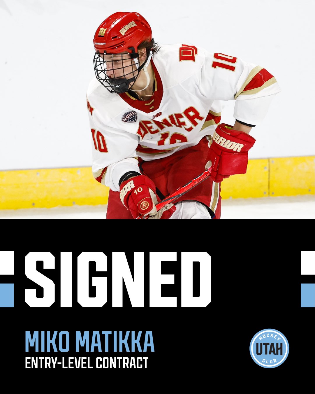 Utah Signs Miko Matikka to Three-Year, Entry-Level Contract