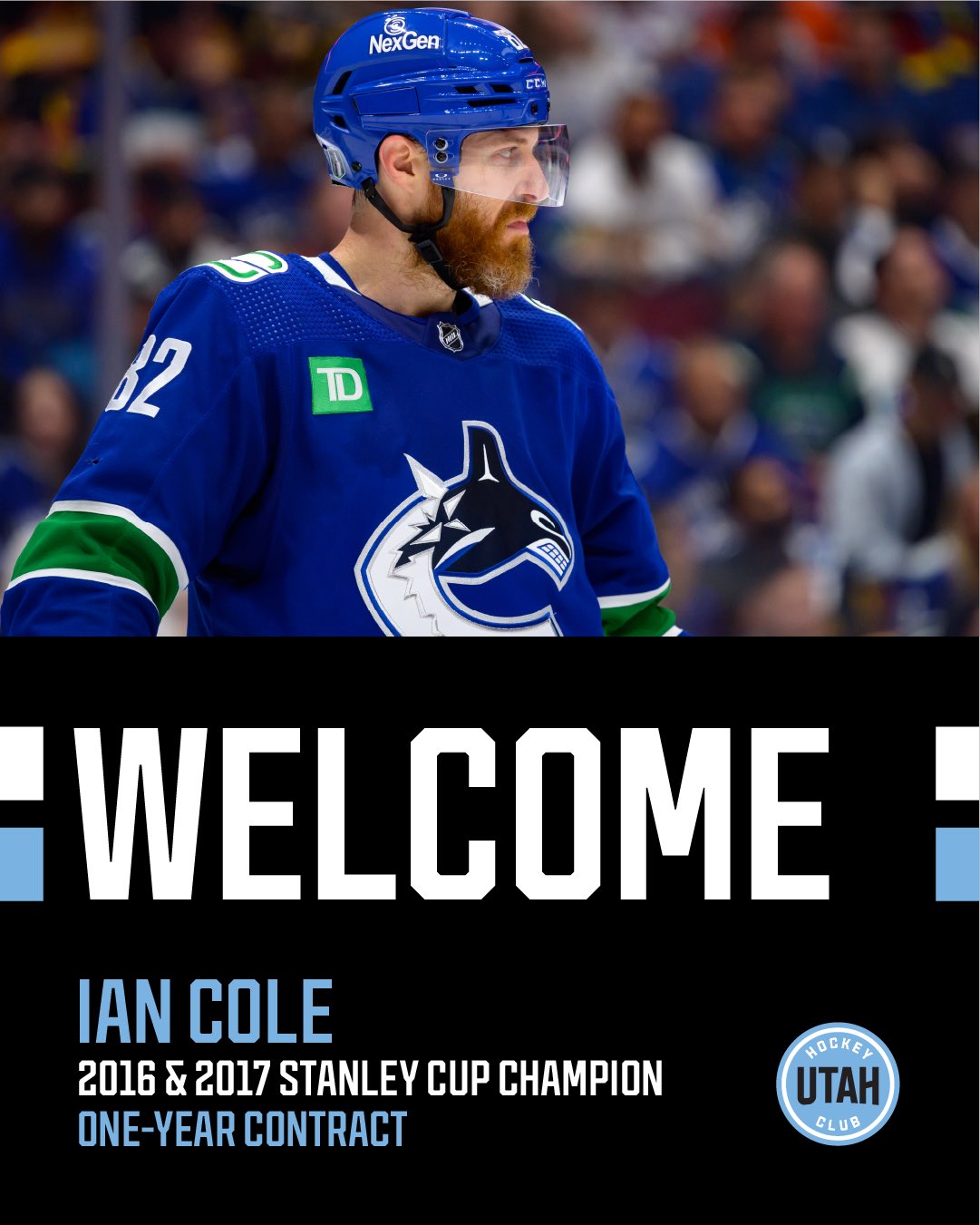 Utah Signs Ian Cole to One-Year Contract