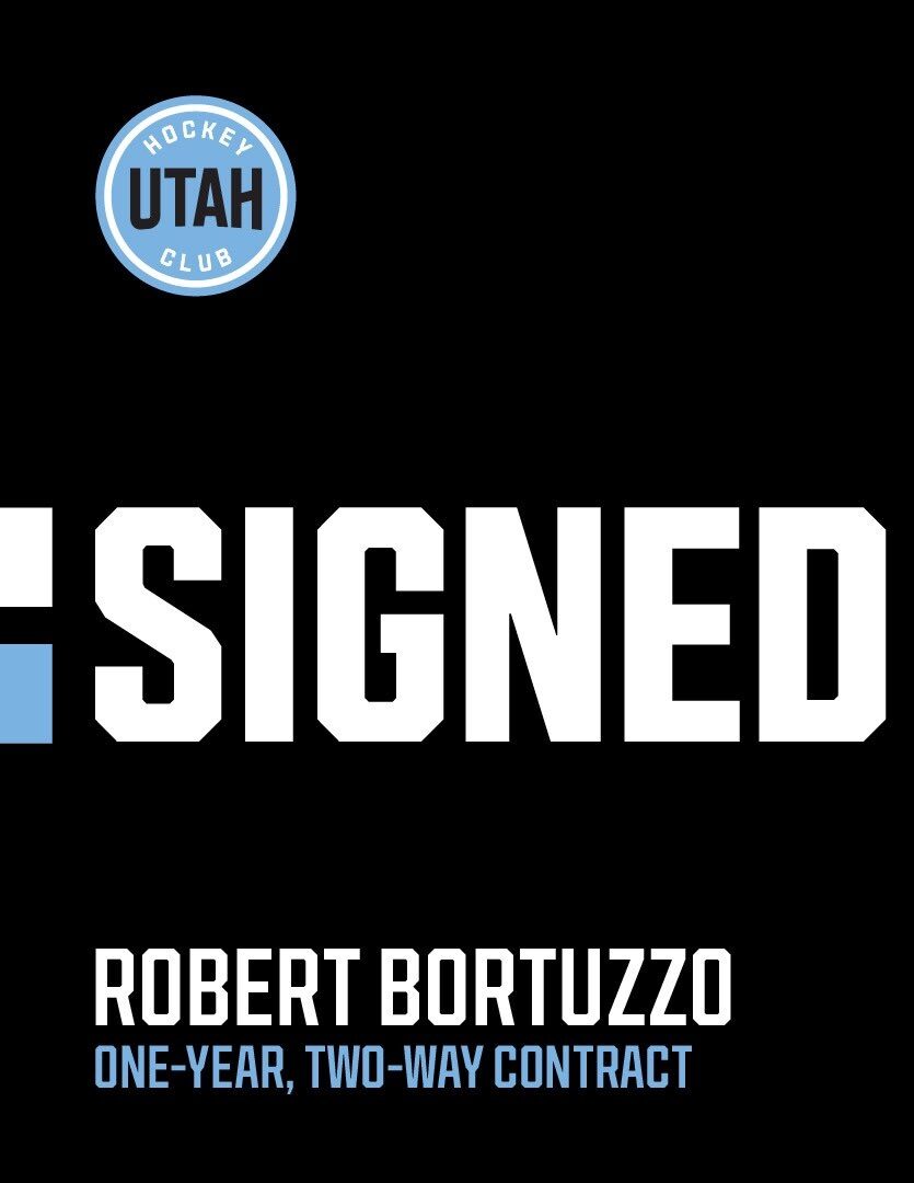 Utah Signs Robert Bortuzzo to One-Year Contract