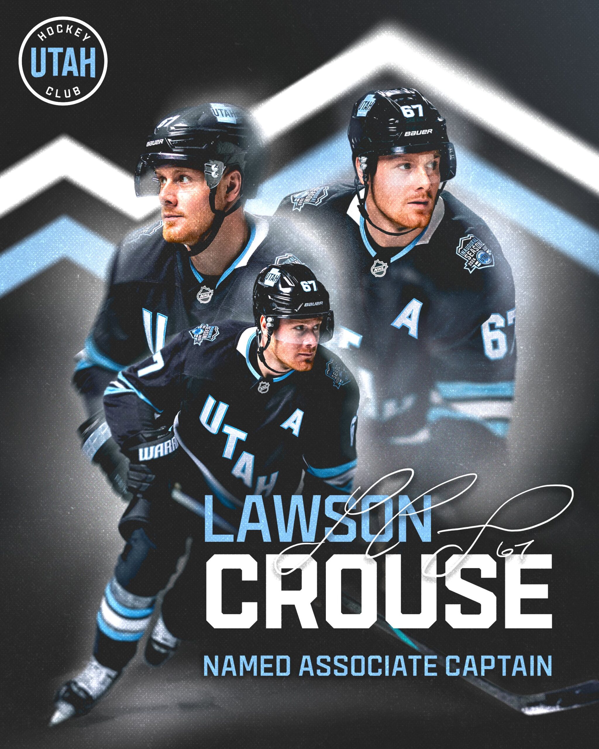 Utah Names Lawson Crouse Associate Captain