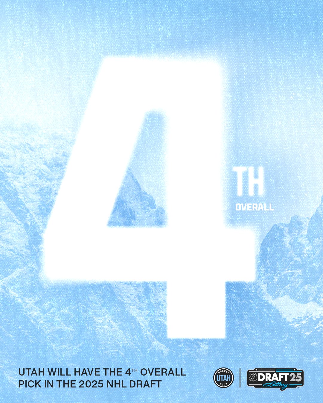 Utah Hockey Club to Select Fourth Overall in 2025 NHL Draft