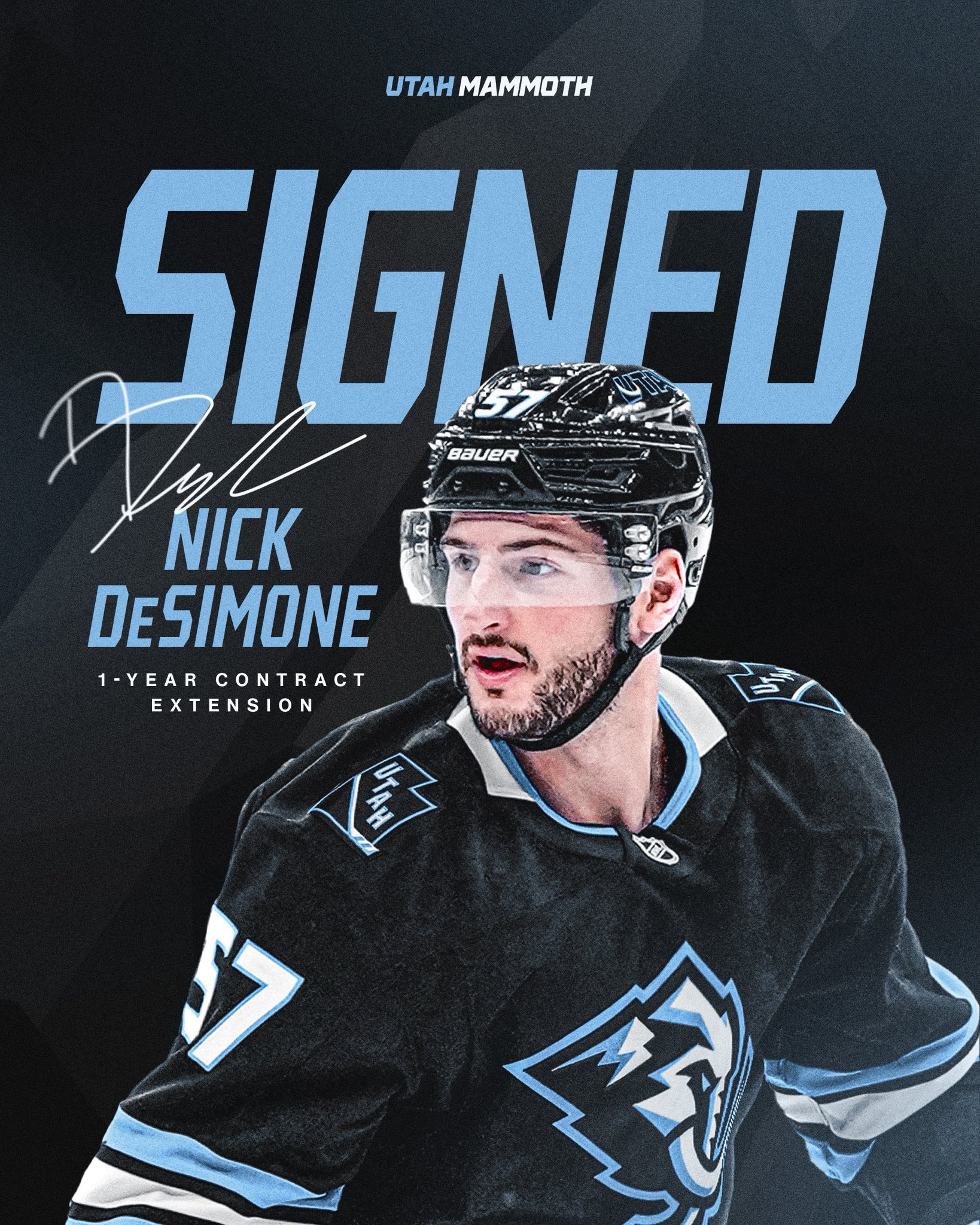 Utah Signs Nick DeSimone to One-Year Contract