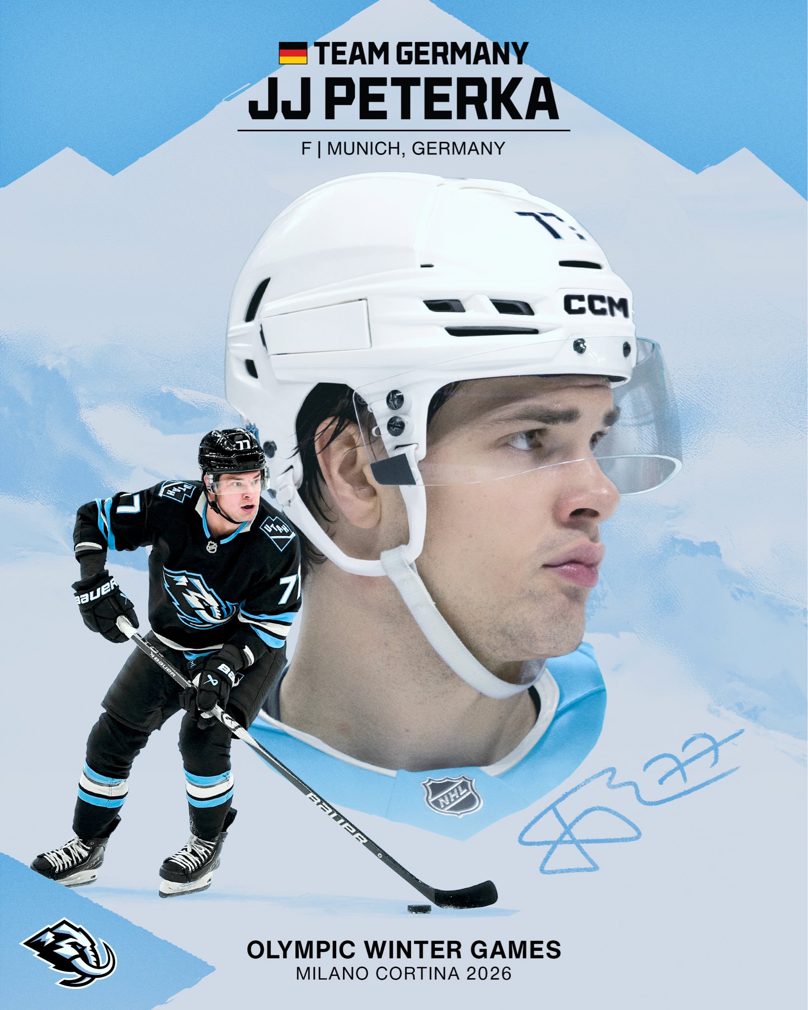 JJ Peterka to Represent Germany at Winter Olympic Games
