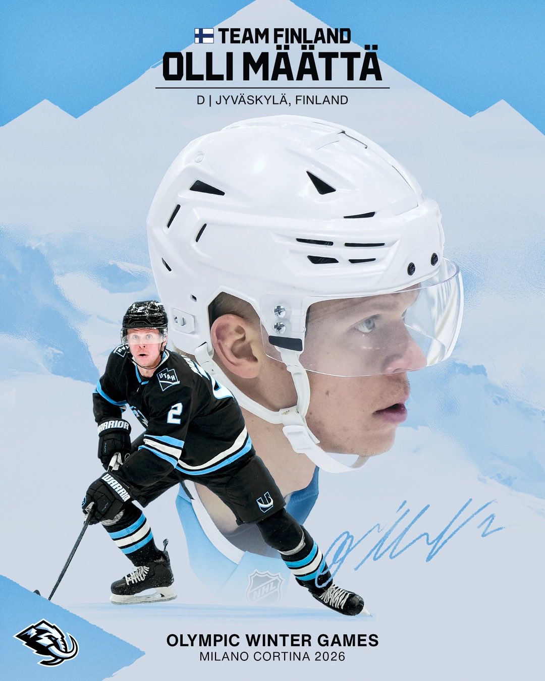 Olli Määttä to Represent Finland at Winter Olympic Games
