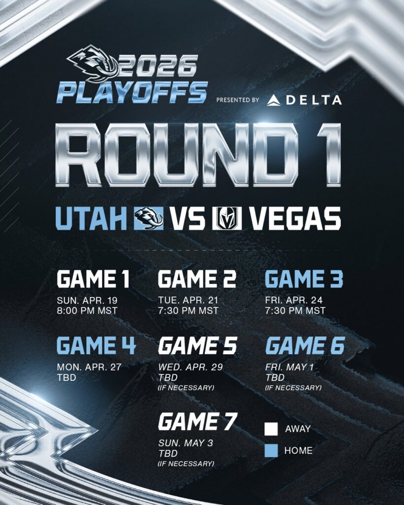 NHL Announces Schedule for First Round Series